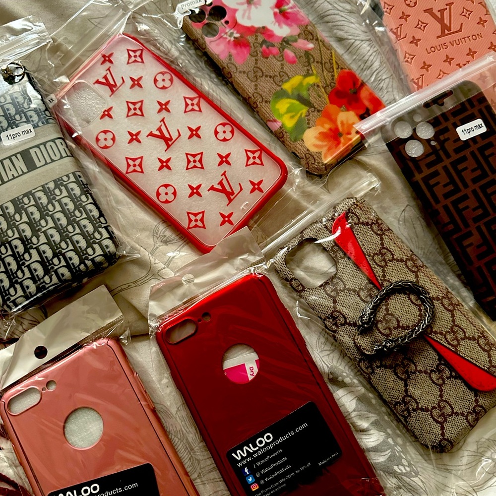 Cell phone cases iPhone 11 Pro Max & 7 plus.